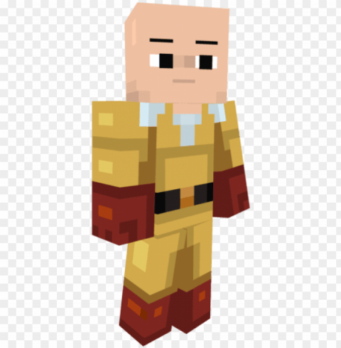 thanks for all the support guys - skin minecraft one punch ma Clear PNG graphics free