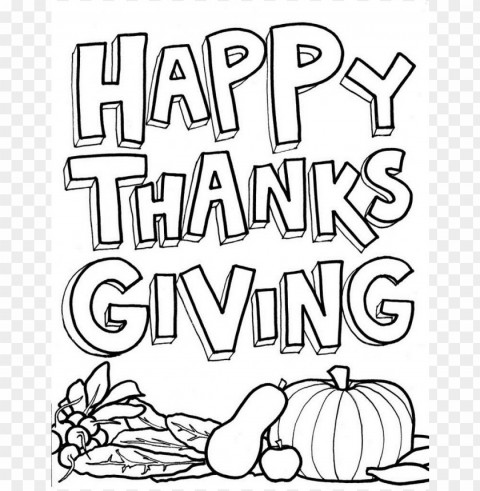 thanksgiving coloring pages color PNG images with transparent canvas PNG transparent with Clear Background ID 7b2610d0