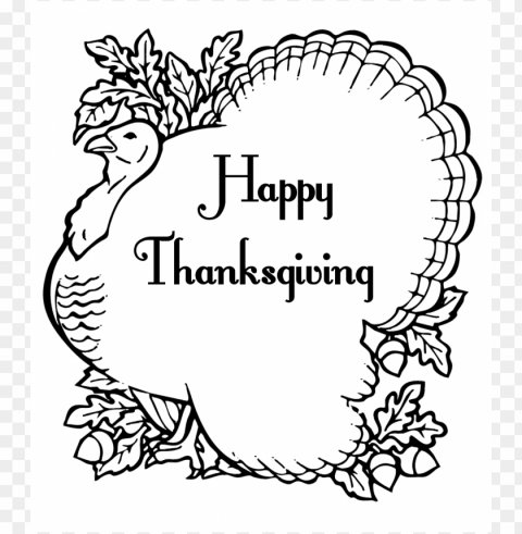 thanksgiving coloring pages color PNG images with transparent canvas variety