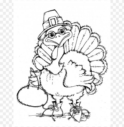 thanksgiving coloring pages color PNG images with transparent layering