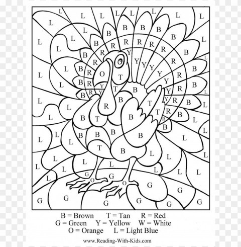 thanksgiving coloring pages color PNG with transparent background for free