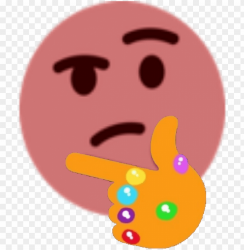 thanos think discord emoji - thanos discord emoji HighResolution Isolated PNG with Transparency PNG transparent with Clear Background ID 82321d21