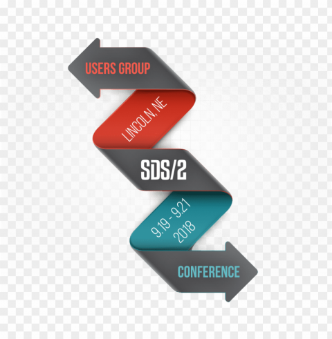 the 2018 sds2 users group conference will be held - infographic Isolated Object on Clear Background PNG