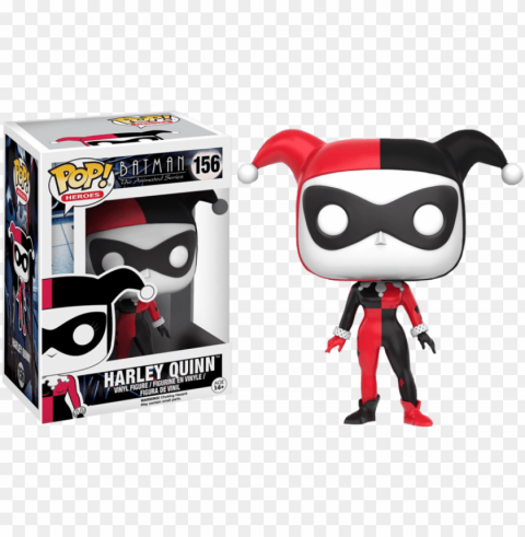 the animated series - funko dc comics harley quinn vinyl po PNG transparent images for social media PNG transparent with Clear Background ID 074e8c4c