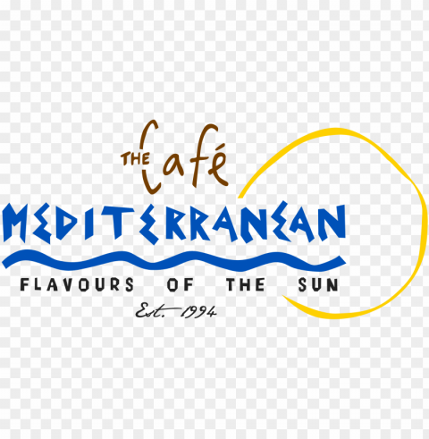 the cafe mediterranean the cafe mediterranean - cafe mediterranean logo Isolated PNG Image with Transparent Background