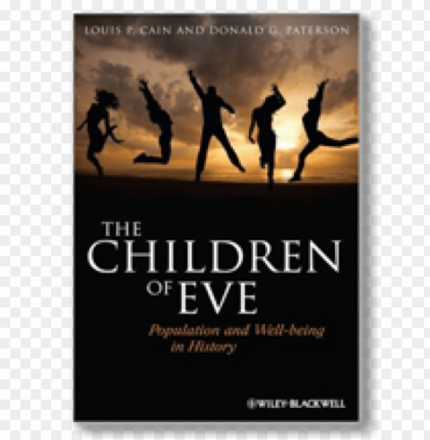 the children of eve - happy young people silhouette Transparent PNG art