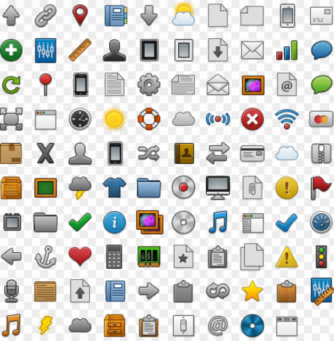 the clean desk icon pack by alfred pereira - icon clean desk PNG graphics with transparency