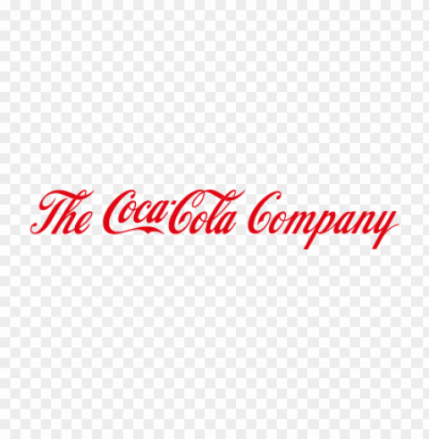 the coca-cola company vector logo free PNG with clear background extensive compilation
