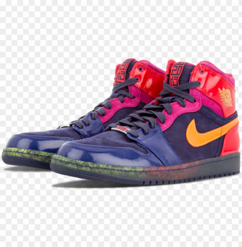 the daily jordan - sneakers Isolated Character in Transparent PNG