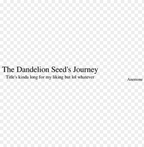 the dandelion seed's journey sheet music for flute - sheet music Isolated Design Element in Transparent PNG