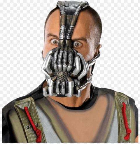 the dark knight rises bane mask - nicolas cage bane Isolated Item with Transparent Background PNG