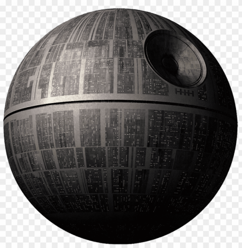 the death star - star wars death star PNG with no background for free