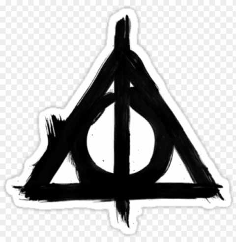 the deathly hallows symbol rebelcollective Âº portfolio - hallows symbol the deathly hallows PNG Image with Clear Isolation