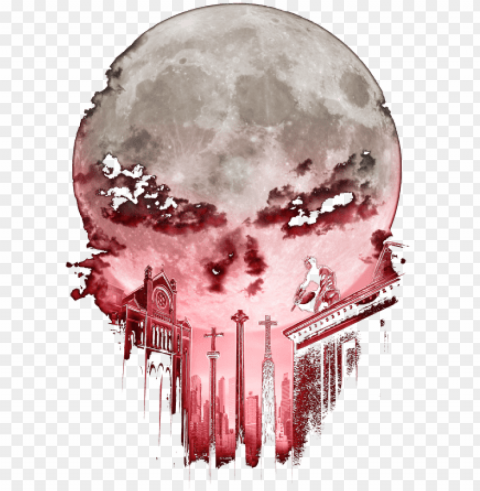 the devil's punishment - halloween skull punisher t shirt scary fancy costume PNG files with no backdrop pack PNG transparent with Clear Background ID 4da26a24
