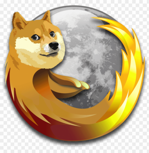the dogezilla firefox icon i use - firefox doge icon PNG isolated