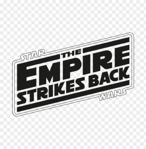 the empire strikes back vector logo free PNG images with alpha transparency diverse set