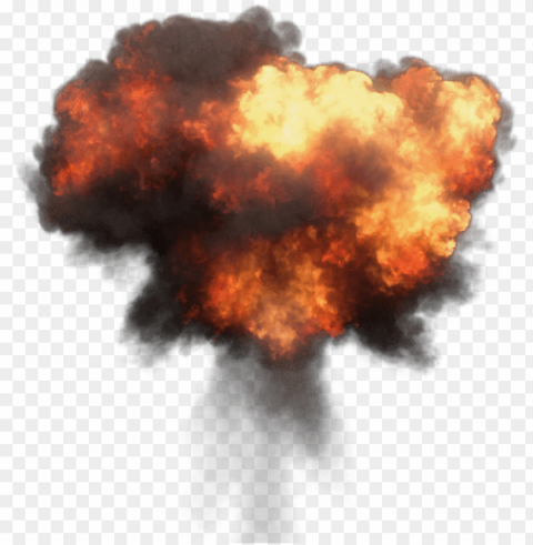 the explosion of color - ground explosion Isolated Element in HighResolution Transparent PNG