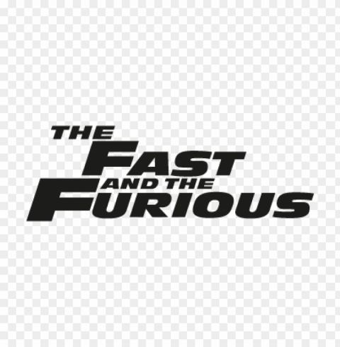 the fast and the furious vector logo free PNG transparent elements package