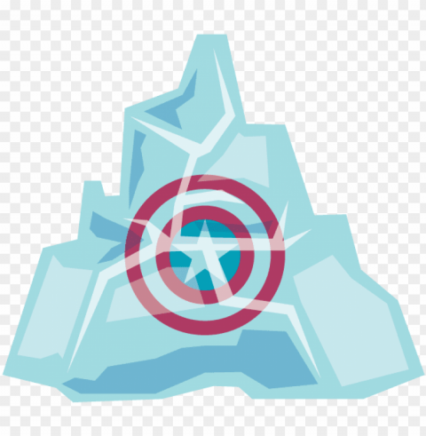 the first avenger - graphic desi Isolated Artwork on HighQuality Transparent PNG