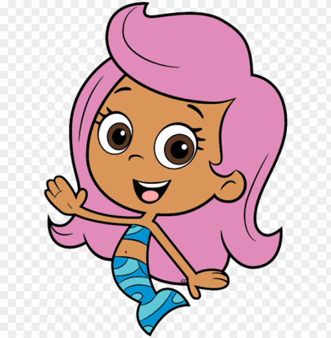 the following were colored and clipped by cartoon - molly bubble guppies Free PNG images with transparent backgrounds