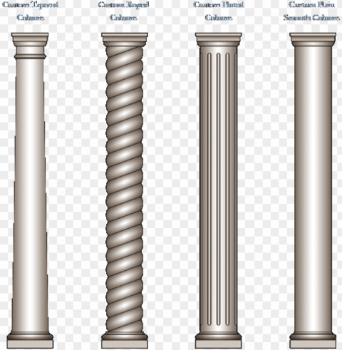 the gallery for greek column - different columns PNG for blog use