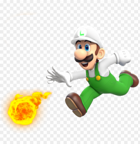 the gallery for wario and waluigi and mario and luigi - super mario 3d world fire luigi High-definition transparent PNG