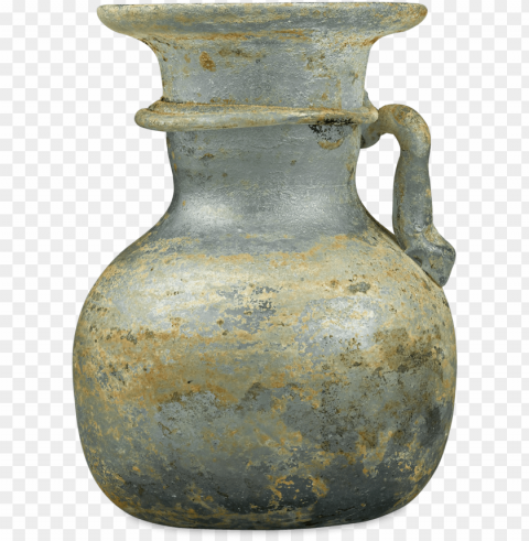 the history of ancient glass - roman glassware Isolated Subject with Clear PNG Background