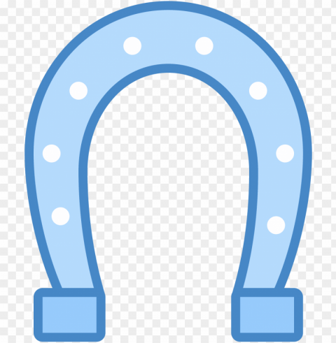 the icon is a horseshoe that is placed with the round - icon Free PNG images with alpha channel set