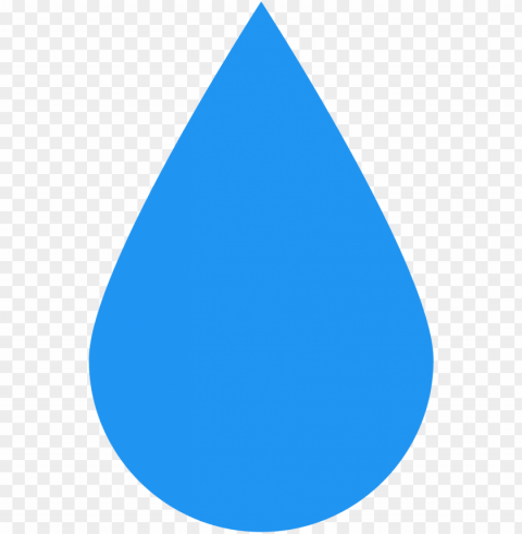 the icon is shaped simply like a tear drop falling - drop of water clipart HighQuality Transparent PNG Object Isolation