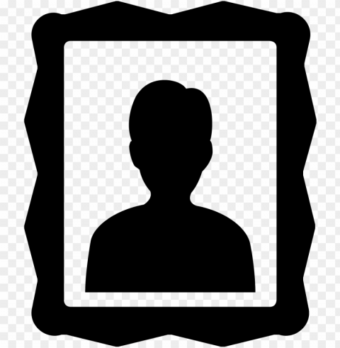 the icon portrait is a medium sized square - portrait icon Clear background PNG images diverse assortment