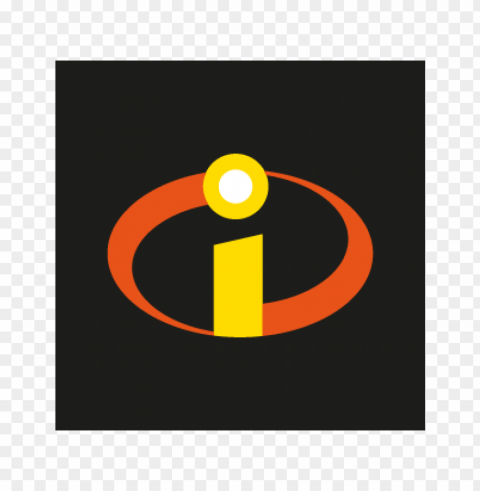 the incredibles movies vector logo download free PNG Graphic with Clear Isolation