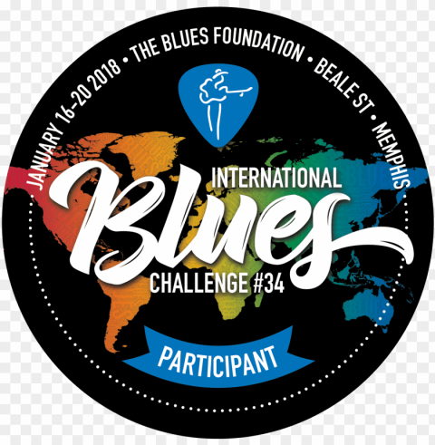 the ivy ford band competes 2018 international blues - international blues challenge 2018 Isolated Illustration in HighQuality Transparent PNG
