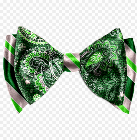 the joe green custom bow tie - green bow tie PNG Graphic Isolated on Clear Background Detail
