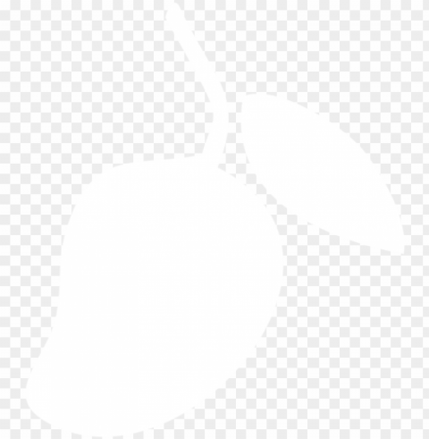 the king of fruits - mango icon white Transparent Background Isolated PNG Character