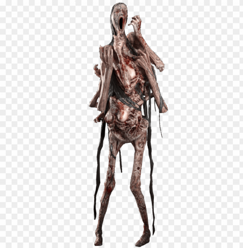 the lament - evil within 2 screamer Transparent Background Isolated PNG Figure