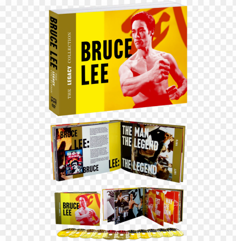 the legacy collection packaging - bruce lee legacy blu ray Clear Background Isolation in PNG Format