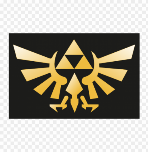 the legend of zelda vector logo download free Transparent PNG Graphic with Isolated Object