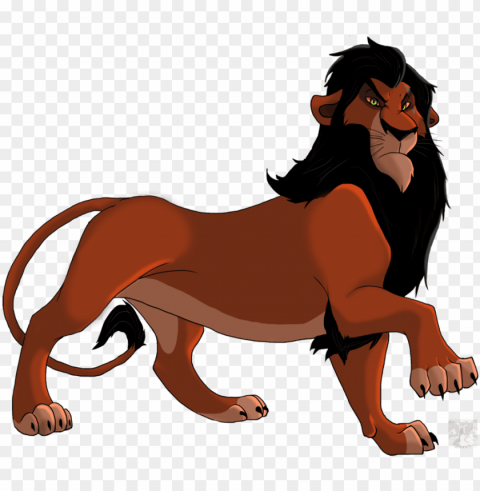 the lion king scar download image - scar lion king clipart PNG Graphic Isolated with Clear Background