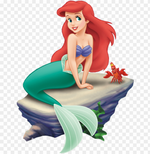 the little mermaid ariel edible frosting image cake - little mermaid PNG with transparent bg