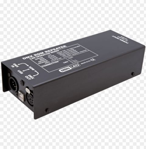 the mbnled dmx rdm repeater is a dmx 512 PNG Image with Clear Background Isolation