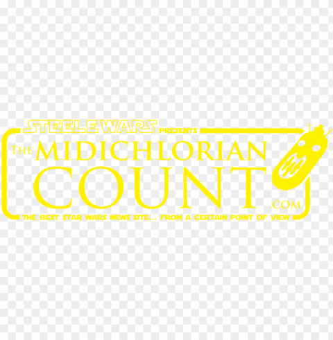 the midichlorian count - star wars Transparent Background Isolation in PNG Format