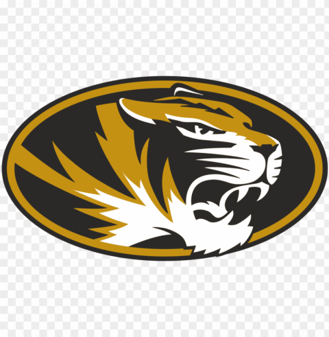the missouri tigers athletics programs include the Isolated Graphic on Clear Background PNG