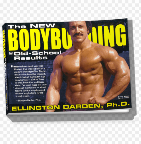 the new bodybuilding for old-school results - old school bodybuilding proqram Isolated Character in Transparent PNG