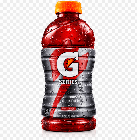 the new gatorade bottles are the goat piss bottles - gatorade g series perform fruit punch sports drink Isolated Graphic on Clear PNG