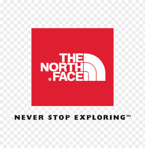 the north face red vector logo free download PNG Image with Isolated Icon