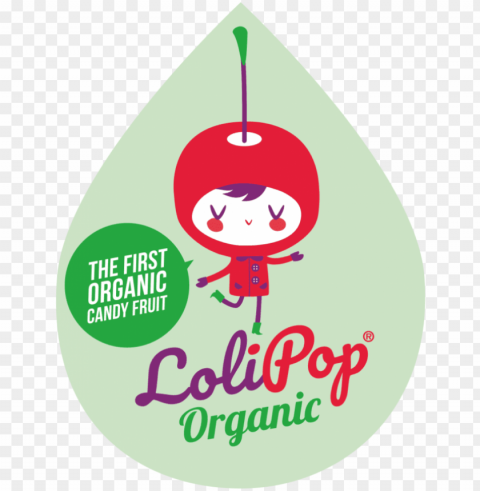 the organic lolipop bio is a delicious treat to eat - cantee Transparent Background PNG Isolated Item