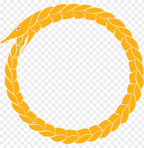 The Ouroboros - - Snake Biting Its Own Tail Isolated Subject In HighResolution PNG