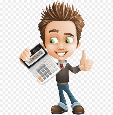the plumbing marketing guy - boy cartoon characters Isolated Artwork in Transparent PNG