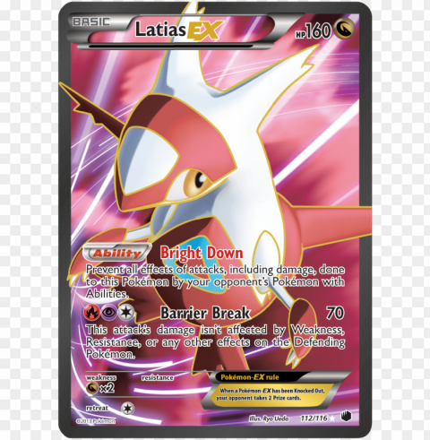 the press release for these two exciting deoxys-related - pokemon cards latias ex PNG images without restrictions