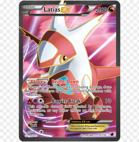 The Press Release For These Two Exciting Deoxys-related - Pokemon Cards Latias Ex PNG Images Without Restrictions